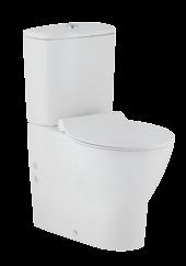 PAN REZERVUAR (İç Takımlı) / CISTERN (Flush Mechanism Inside) YAVAŞ KAPANIR İNCE KAPAK / SOFT CLOSE SLIM SEAT & COVER A021002 WC PAN