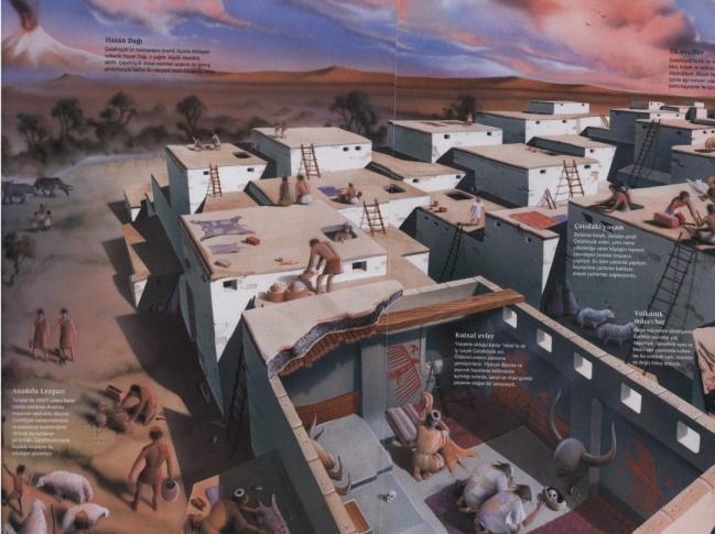 Çatalhöyük, tapınakların insanlar tarafından özgürce kullanıldığı belki de son büyük yerleşimdir.