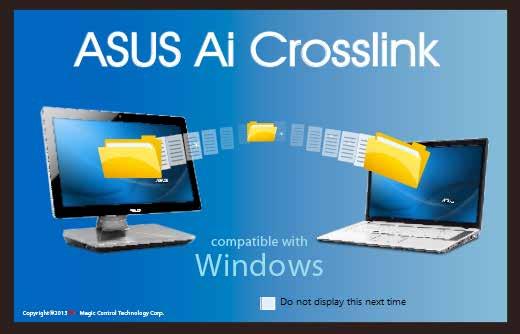 4. Diğer Windows aygıtında, Ai Crosslink Kurulum CD'sini belirten bir pencere açılacak. Kuruluma başlamak için Run AACLoader.