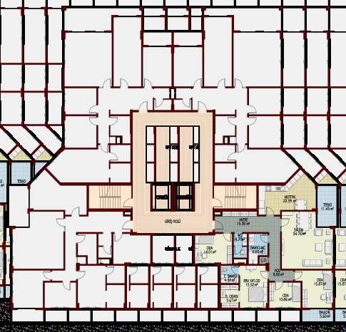 14,56m² MUTFAK 24,65m² SALON