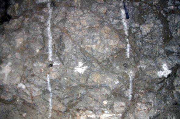 6) Ağsal yapı Cevher minerallerinin birbirini kesen ince damarcıklar boyunca geliştiği