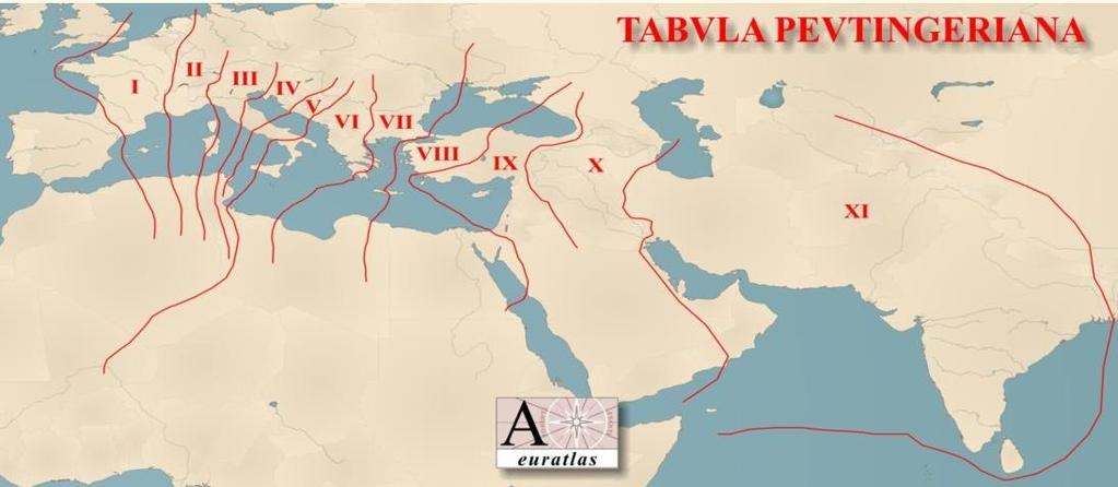 İlk Haritalar - Eski Roma Haritacılığı Kaynak: http://www.