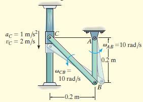 Örnek 16-17 C bileziği 1 m/s 2 lik bir ivmeyle aşağı doğru hareket