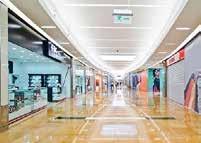 000 m² olan market ve alışveriş merkezi olarak tasarlanan kompleksin elektrik, mekanik ve