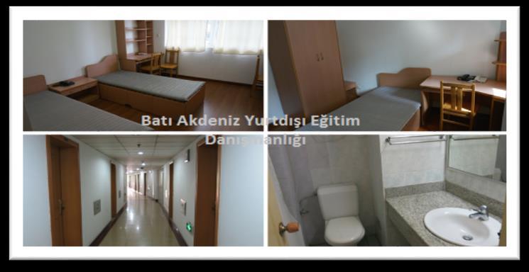 3 ve 6 Aylık peşin öde. % 10 - %15 oranında indirim uygulanır ) No.2 Yabancı Öğrenci yurdu Aylık 200$ (Oda Buzdolabı içermez) ( 3ve6 Aylık öde.