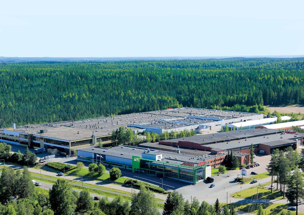 Finlandiya Üretim Tesisi 70 Ülke 1.