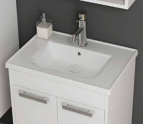 10LE50101EC Linea Lavabo 101 cm 1006x462 mm Batarya Delikli Mobilya İle Kullanıma Uygun Duvara Montajlı Kullanıma Uygun Taşma Delikli 10LE50081EC Linea Lavabo 81 cm 810x465 mm Batarya Delikli Mobilya