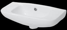 Vitrifiye Seramik Tek Parça Lavabolar 10TP70051EC-DL 10TP70051EC-DS Lavabo 51 cm,