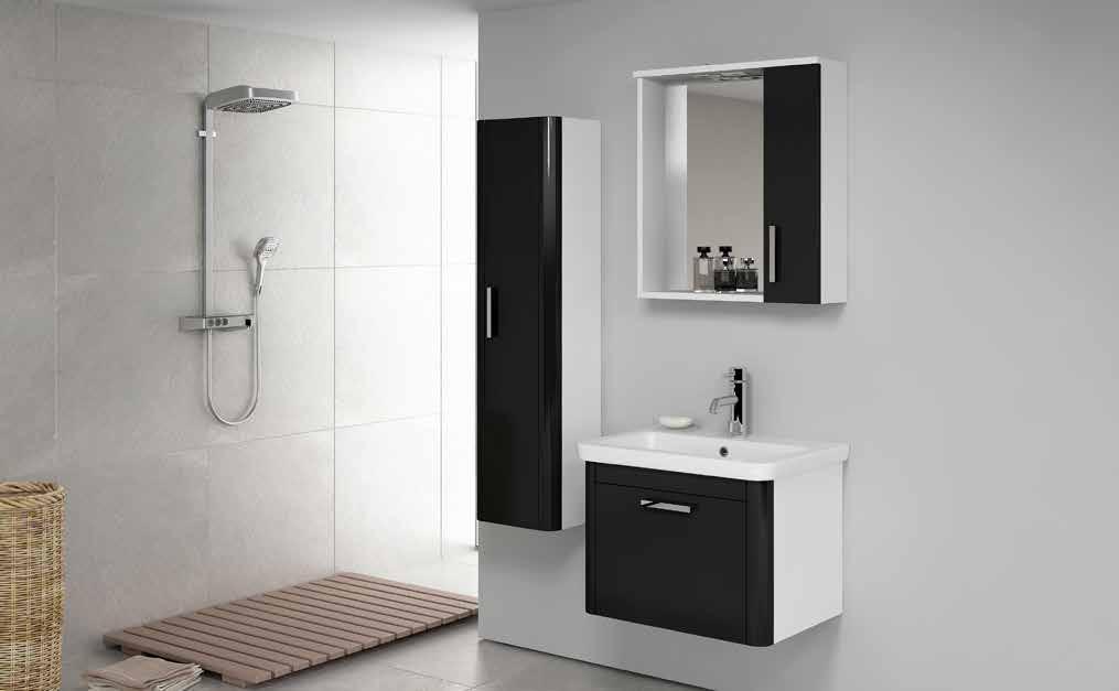 Banyo Dolapları NOTE SMART 60 YENi ÜRÜN 80 Sekura;Banyolarınızda yeni tarzın ismi Modern ve estetik çizgilere sahip sekure serisi ile