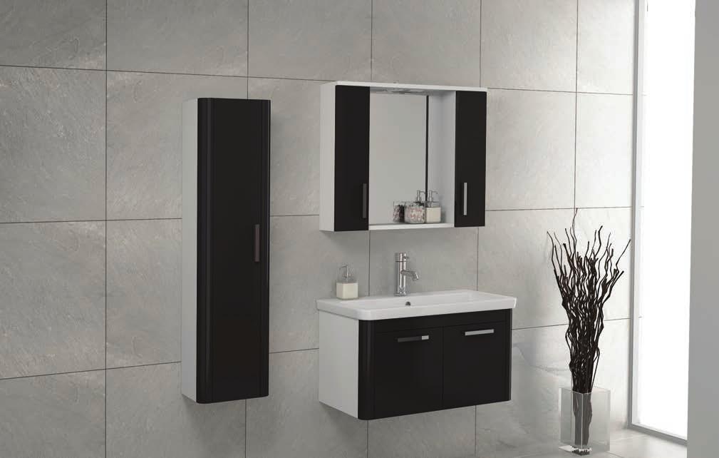 Banyo Mobilyası Note Smart 80 YENi ÜRÜN NOTE SMART 80 cm Alt Dolap-Üst Dolap Parlak Beyaz ADEDİ* 5 5 752,00 22SSS001080E 80 cm Alt Dolap+Lavabo 80 cm (10PS50080) 466,00 22SS2001080E 80 cm Üst Dolap