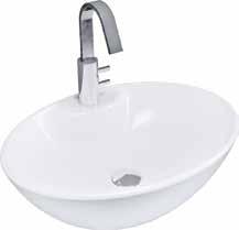 2048TDS110H 682,00 TL Minimal Lavabo Bataryalı Delikli Çanak Lavabo 41 x 55 cm