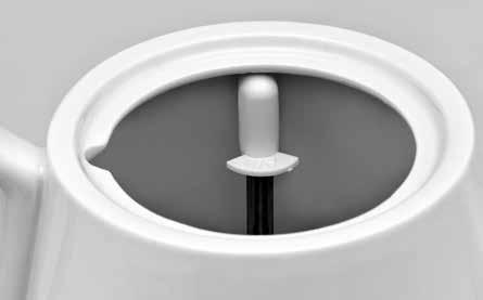 4 Su ısıtıcınız açık konuma geldikten sonra içindeki su, otomatik olarak kaynamaya başlar. Su yeterli sıcaklığa ulaştığında açma / kapama düğmesi kendiliğinden kapalı (0) konumuna gelir.