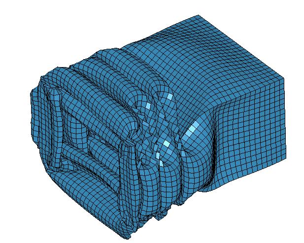 Rectangular F init =181 kn F max =181