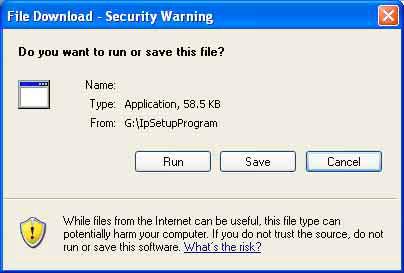 Windows XP Service Pack 2 veya üst versiyonu kullanırken Yazılım kurulumu Aktif içeriklere ilişkin bir