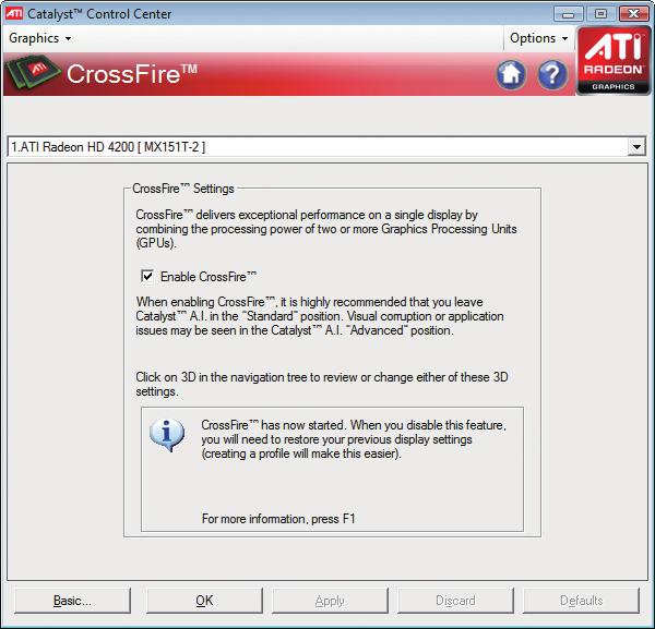 -6 ATI Hybrid CrossFireX Yapılandırması Anakart üzerindeki dahili grafik motoru ile harici ekran kartının bir arada kullanılmasına imkan veren ATI Hybrid CrossFireX teknolojisi, AMD platformu için