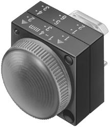 SB 30, EN 418 e göre kalıcı konumlu 2 anahtarla teslim edilir. Kalıcı konumu kaldırma yalnızca anahtar ile mümkündür. Mantar buton, Ø 40 mm CES kilit ile, kilit no.