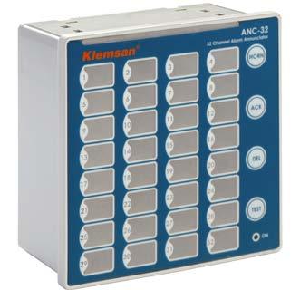 000 604 662 ANC-24 24 Kanal Programlanabilir Endüstriyel Alarm Cihazı - 110V AC/DC, 85.. 300V AC/DC Besleme Gerilimi 1.495.