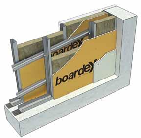 COREX BoardeX Mineral yün BoardeX DC profili Drillex şapkalı vida BoardeX Omega profili Dübel vida DU profil Ses yalıtım bandı =40 cm Malzeme Analizi Malzeme Adı Tüketim DCC profili için =60 cm ; DC