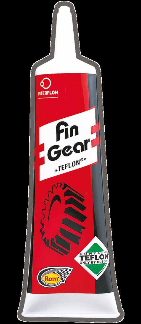 Fin Gear 00 ml Fin Gear (Teflonlu Fin Dişli Yağı Katkısı), transmisyon yağlarının performansını artırmak, titreşim ve gürültüyü azaltmak amacıyla geliştirilmiş teflonlu dişli yağı katkısıdır.