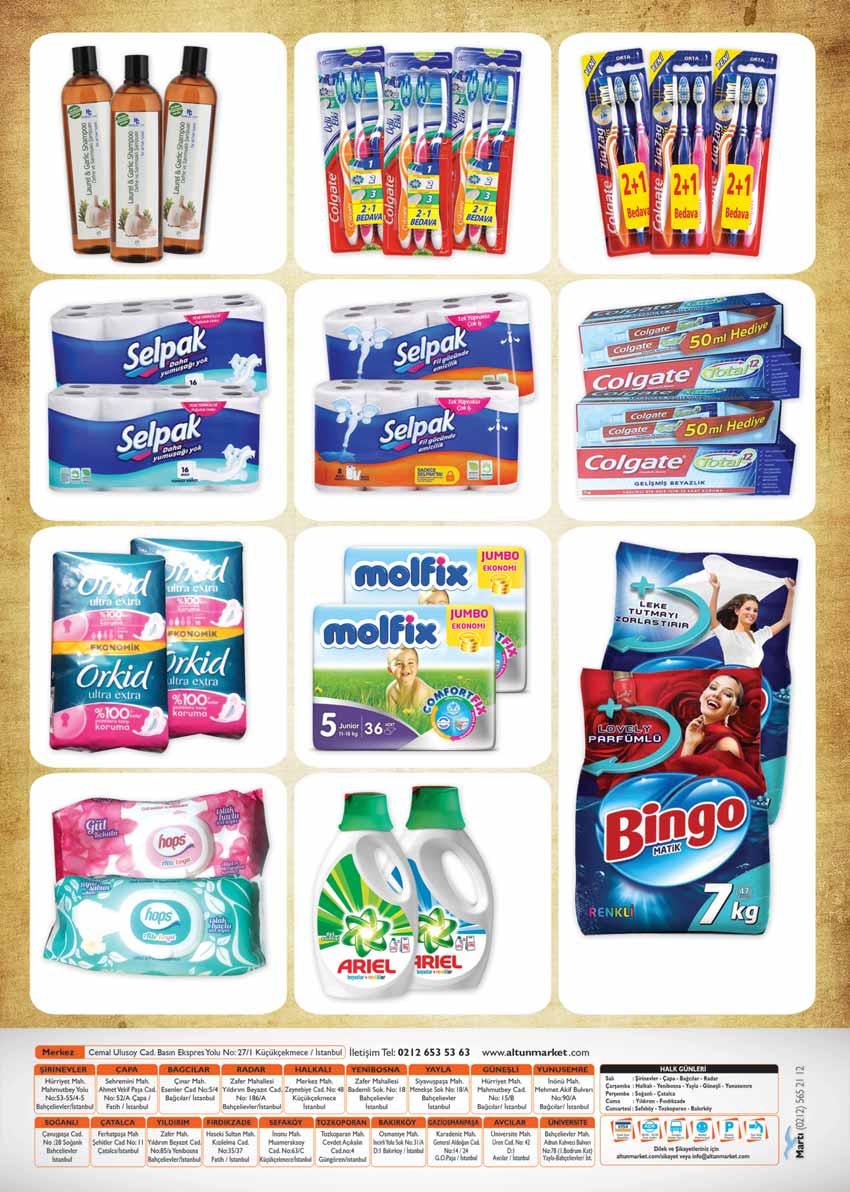 Hunca Şampuan 00 Gr 6 Colgate Diş Fırçası Colgate Zigzag 3 lü Diş Fırçası 3 lü Etki 3 lü Selpak Tuvalet Kağıdı 6 lı 4 4 Selpak Havlu 8 li