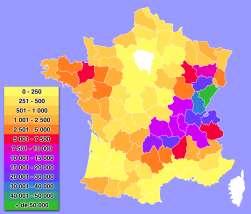 Montbéliarde Seçim Organı yetiştiricilerine şunları sağlar: 386.762 FIVL 164.