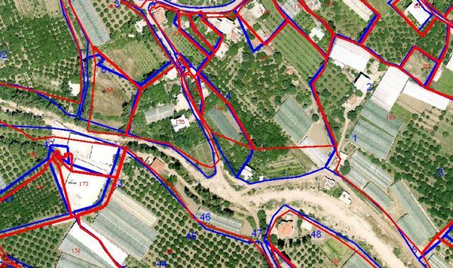 Sayısal yükseklik modeli üretiminde önce arazinin karakteristiğini belirten morfolojik veriler (yol, akarsu, şev, tepe, vb.