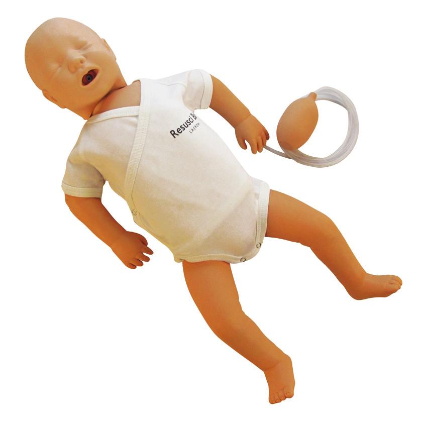+ İlkyardım sağlık paketi (TPE ek ürünleri) Bebeğin Solunum Yolu Tıkanması Acil Durum Prosedürleri Bu simülatör, boğulan bir bebeğe yardım için gereken hayat kurtarıcı ilkyardım becerilerini öğretir.