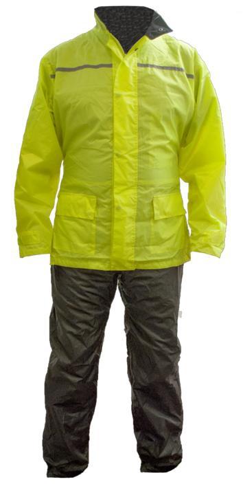 Su Geç rmez Kıyafetler ve Aksesuarlar Conjunto Ra n LW534N Su geç rmez ceket ve pantolon İç astar İk