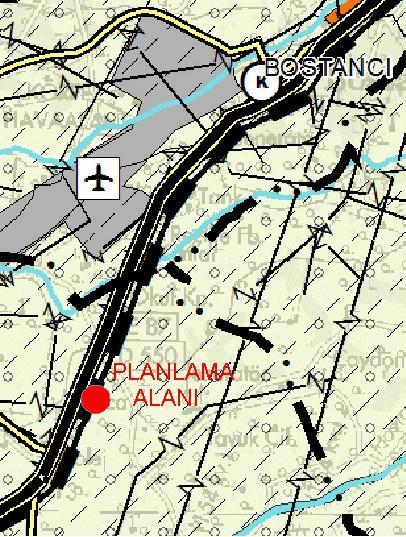 4 - MEVCUT DURUMU: Harita.2.Planlama Alanının 1/100.