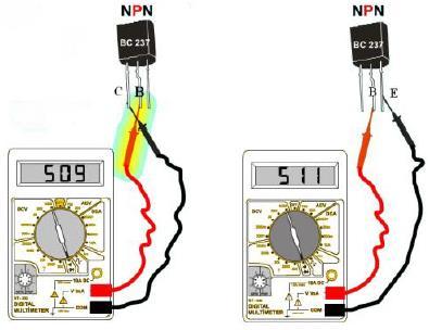 Transistörün Sağlamlık Kontrolü ve Ayaklarının Bulunması Transistörün sağlam olup olmadığının kontrol ettiğimizde aslında ayaklarını da bulmuş oluruz.