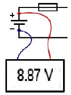 Gerilim ölçmek - Voltmetreyi devreye paralel olarak bağlayın. Akım seçme düğmesini ölçeceğiniz gerilim doğru ise DC, alternatifse AC konumuna getirin.