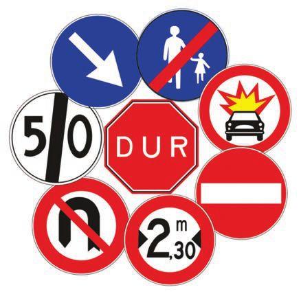 REFLECTIVE TRAFFIC SIGNS High Performance Traffic Signs Sizes Standard Sign Board 2mm Galvanised Metal Sheet Reflective High Performance Fixation Applicable to Omega Pole