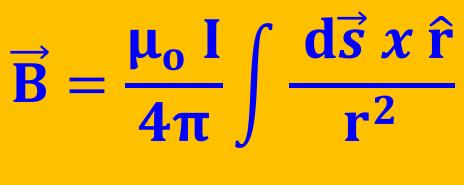 P μ o : Boşluğun manyetik geçirgenliği r q ds I Tüm telin P noktasında oluşturduğu B