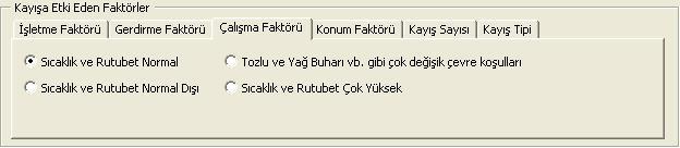 57 Gerdirme faktörünün belirlenmesi K G Kayış kasnak mekanizmasının çalışmasına etki eden faktörlerden bir diğeri gerdirme faktörüdür.