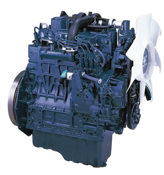 RIONED BASINÇLI SU İLE KANAL AÇMA EKİPMANI YARDIMCI MOTOR Yardımcı motor; Kubota marka V1505-T modeli, turbo dizel, 4 silindirli, su soğutmalı ve 41 HP (33 KW) gücündedir.