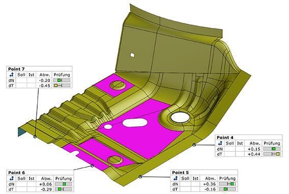 ATOS ScanBox Seri 4 Küçük ve Orta Boyutlarda Sac Metal Parçalar Tipik uygulamalar: Deneme aşamasında doğrulama Komple ölçüm analizi (tüm yüzey