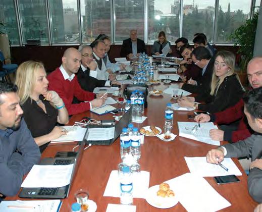 and Environment Health and Safety Committee of Turkish Ready Mixed Concrete Association (THBB) were held at THBB s head office in Istanbul on February 3, 2017.