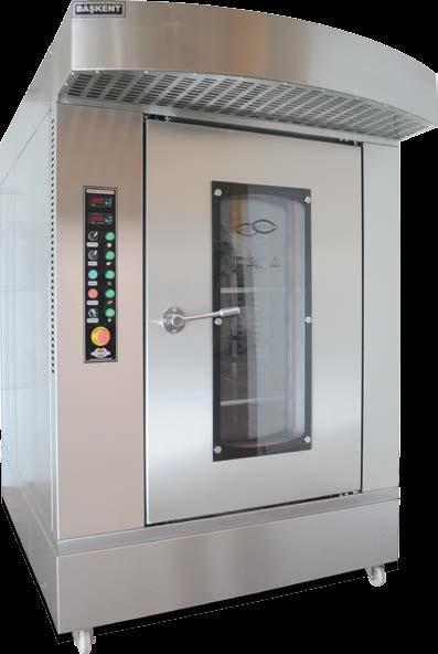 Pişirme Grubu Baking Group BD 500 Döner Arabalı Ekmek Fırını BD 500 Rotating Car Bread Furnace Teknik Özellikler Technical Specification MODEL Kapasite (Ekmek Adedi) Capacity (Bread