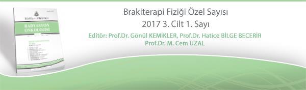 Sayın Prof. Dr. Mustafa Cem Uzal, Türkiye Klinikleri Radyasyon Onkolojisi Özel Dergisi 3. Cilt 1. Sayı yayınlanmıştır. İçerik ile ilgili detaylı bilgi aşağıdaki gibidir.