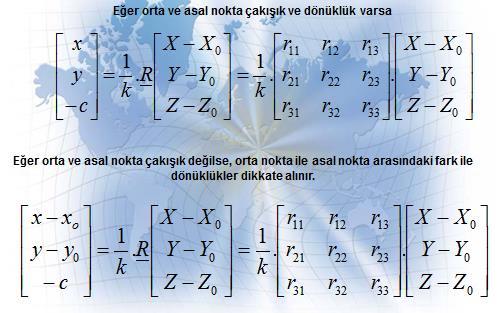 GEOMETRİK VE MATEMATİKSEL TEMELLER - İzdüşüm