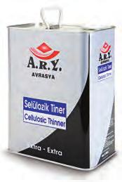 1 Adet 53 TİNER GRUBU / SELÜLOZİK 130042 Solvent Bazlı Tiner TN06 375 ml 24 Adet 130043 Solvent Bazlı