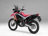 EURO4 uyumlu motor, orijinal CRF250L ye göre, revize edilmiş PGM-FI ve gaz