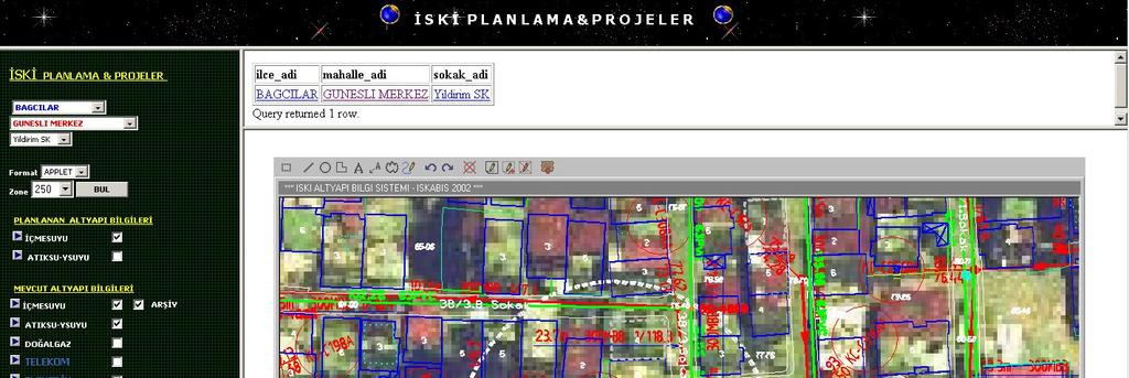 186 -Zemin kat işlevine göre sorgulama, -Kat adedine göre sorgulama, -Parsellerin Jeolojik durumlarına göre sorgulama, -Nazım plan durumuna göre sorgulama, -Ruhsat türüne göre