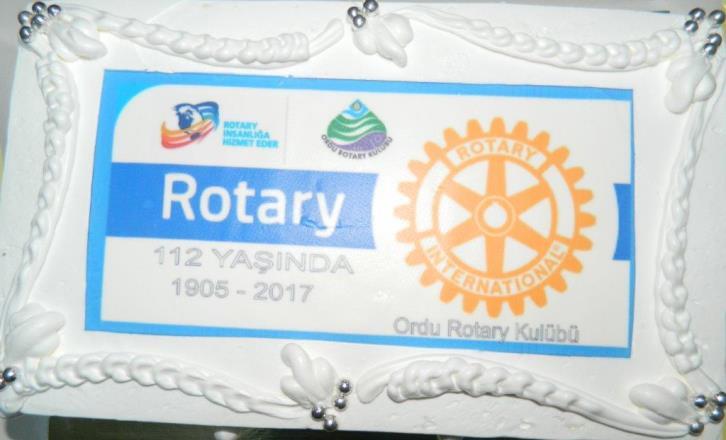 Hastaneleri ile Rotary arasında yapılan anlaşma ile üyelere ve birinci derece yakınlarına indirim sağlandığını, - UR 2430.