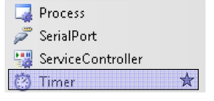 Timer Programın zamana bağlı olarak belirli işlemleri yapmasını sağlamak için kullanılır. Zaman aralığı genellikle programı yazarken belirlenir.