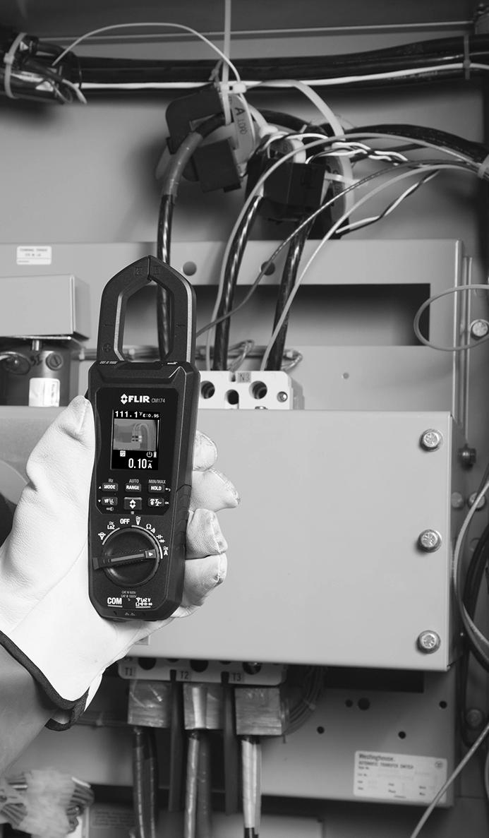 Ne ölçmeniz gerekiyor? " FLIR termal kameralar elektrik bağlantılarındaki aşırı ısınmaları tespit etmek üzere müşterilerimizin tesislerinde " haftalık kontroller için kullanılır.