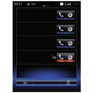 SES TANIMLAMAYI KULLANMAK (10/11) Multimedya sistemi ile cep telefonunun ses tanıma özelliğini kullanmak Cep telefonunuzun ses tanıma özelliğini multimedya sisteminizle birlikte kullanmak için