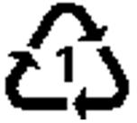 RECYCLING Plastic Bottles Only type 1 and 2 can be recycled, even though all plastic contains the recycle symbol.