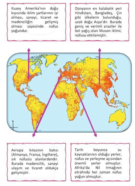 Ülkeler geliştikçe tarım sektöründe çalışan nüfus oranı azalır.