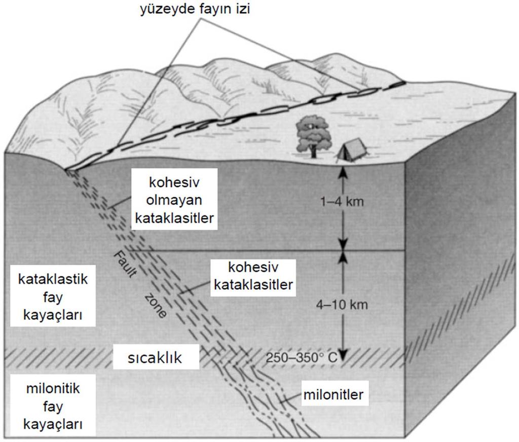 Dynamic metamorphism is associated with fault zone where rocks are